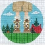 The Meredith Collection - Camping Feet Boy