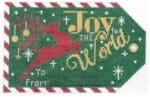 The Meredith Collection - Gift Tag Joy to the World