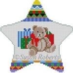 Susan Roberts Needlepoint - Teddy Star
