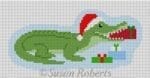 Susan Roberts Needlepoint - Alligator