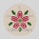 Susan Roberts Needlepoint - Holly Sand Dollar