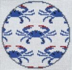 Danji Designs - Blue Crabs Ornament