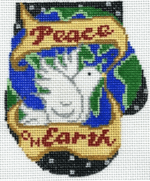 The Meredith Collection - Peace on Earth Dove Mitten