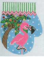 The Meredith Collection - Flamingo Christmas Mitten