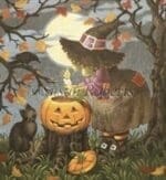 Tapestry Tent - Lighting the Pumpkin