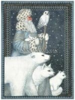 Tapestry Tent - Arctic Santa