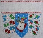 The Meredith Collection - Snowman with Mittens Cuff