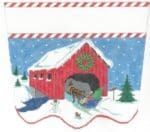 The Meredith Collection - Covered Bridge Christmas Cuff