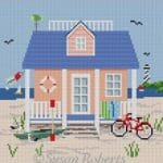 Susan Roberts Needlepoint - Coral Beach Cottage
