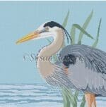 Susan Roberts Needlepoint - Great Blue Heron