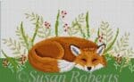 Susan Roberts Needlepoint - Sleeping Fox