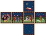 Susan Roberts Needlepoint - Nativity Cube