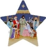Susan Roberts Needlepoint - Tree Topper, Star Nativity