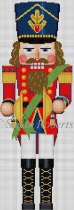 Susan Roberts Needlepoint - Cymbals Nutcracker