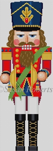 Susan Roberts Needlepoint - Cymbals Nutcracker