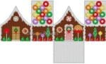 Susan Roberts Needlepoint - Life Saver, 3D Gingerbread House