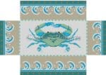 Susan Roberts Needlepoint - Maryland Crab Brick Cover