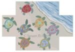 Susan Roberts Needlepoint - Painted Turtles Brick Cover