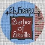 Stitch Style Needlepoint - Barber of Seville Opera Stitch