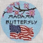 Stitch Style Needlepoint - Madama Butterfly