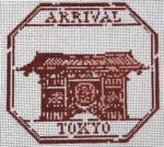 Audrey Wu Designs - Passport Stamp Tokyo