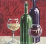 Tapestry Tent - Wine Time