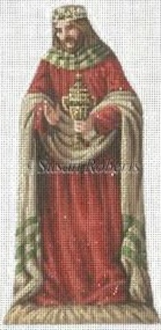 Susan Roberts Needlepoint - Red King (Nativity 2)