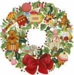 Melissa Shirley Designs - Toy Wreath