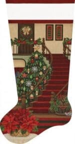 Melissa Shirley Designs - All Thru the House Stocking