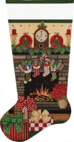 Melissa Shirley Designs - Stockings Were Hung Stocking
