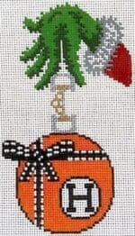 Skooter's Designs - Hermes Grinch Ornament