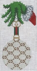 Skooter's Designs - Gucci Grinch Ornament