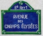 Skooter's Designs - Champs Elysees Sign