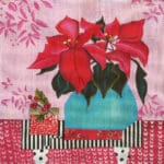 Melissa Shirley Designs - Christmas Poinsettia