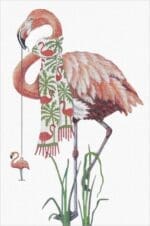Melissa Shirley Designs - Winter Flamingo