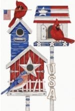 Melissa Shirley Designs - Patriotic Birdhouse