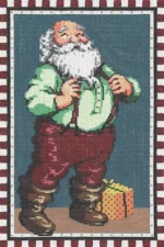 Sandra Gilmore - Checked Santa