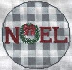 PLD Needlepoint Designs - Noel on Gingham