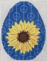 JP Needlepoint - Ukrainian Peace Egg