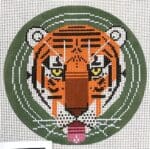 Charley Harper Needlepoint - Cool Carnivore