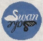 Stitch Style Needlepoint - Swan Lake