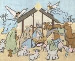 Stitch Style Needlepoint - Nativity