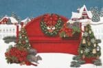 Melissa Shirley Designs - Christmas Bench