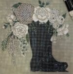Painted Pony Designs - Flowers & Black Boots