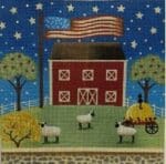 Painted Pony Designs - Patriotic Barn (13m)