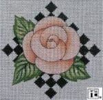 Painted Pony Designs - Check Rose