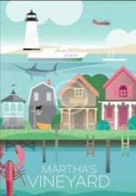 Painted Pony Designs - Martha's Vineyard Travel Poster