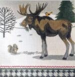 Painted Pony Designs - Winter Wonderland Moose