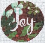 Laura Love Designs - Botanical Joy Ornament - Red