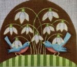 Painted Pony Designs - Bluebirds & Snowdrops